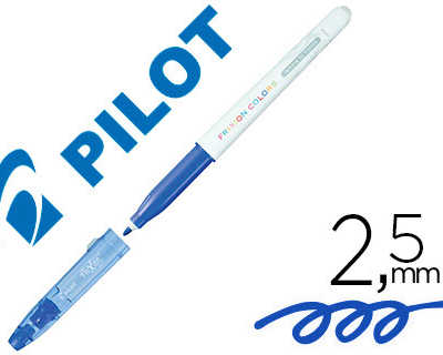 stylo-feutre-pilot-frixion-col-ors-dessin-effacable-pointe-fibre-rasistante-2-5mm-bleu