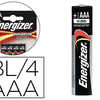 PILE ENERGIZER ALCALINE POWER I.C.E. LR03 TAILLE AAA BLISTER 4 UNITAS