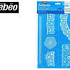 POCHOIR PEBEO TEXTILE DENTELLE RÉUTILISABLE FORMAT DIN A4 POCHOIR PEBEO TEXTILE DENTELLE RÉUTILISABLE FORMAT DIN A4