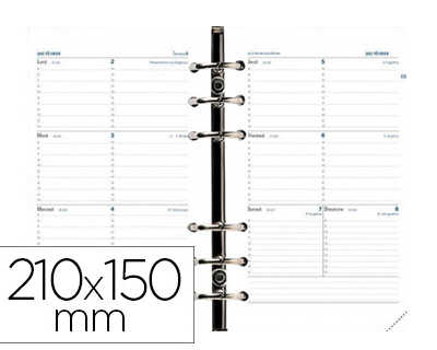 calendrier-quo-vadis-16-mois-1-semaine-2-pages-21x15cm-timer-21-recharge