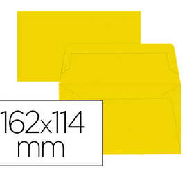 enveloppe-oxford-c6-114x162mm-120g-gommae-coloris-jaune-soleil-atui-20-unitas