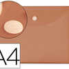 POCHETTE ENVELOPPE LIDERPAPEL POLYPROPYLENE 180 MICRONS A4 297X210MM FERMETURE VELCRO COLORIS ORANGE POCHETTE ENVELOPPE LIDERPAPEL POLYPROPYLENE 180 MICRONS A4 297X210MM FERMETURE VELCRO COLORIS ORANGE