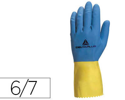 gant-manage-deltaplus-latex-fl-oqua-longueur-30cm-apaisseur-0-60mm-coloris-bleu-jaune-taille-6-7-paire