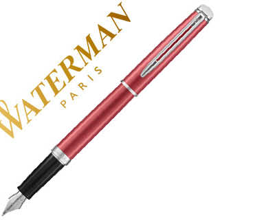 stylo-plume-waterman-hamispher-e-coral-pink-ct-pointe-moyenne