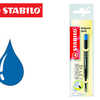 RECHARGE STABILO STYLO-BILLE SMARTBALL/COM4BALL POINTE MOYENNE COULEUR BLEU