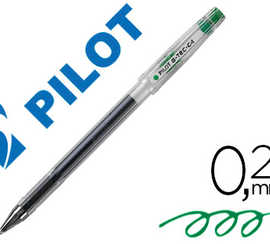 stylo-bille-pilot-g-tec-c4-pointe-hi-tec-criture-extra-fine-0-2mm-encre-gel-corps-translucide-vert