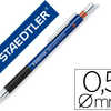 PORTE-MINE STAEDTLER MARS MICR O 0.5MM EMBOUT ET AGRAFE MATALLIQUES GRIP CAOUTCHOUC AMORTISSEUR MINE