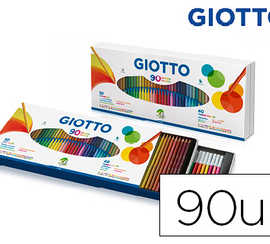 crayon-couleur-giotto-stilnovo-feutre-giotto-turbo-color-set-50-crayons-40-feutres