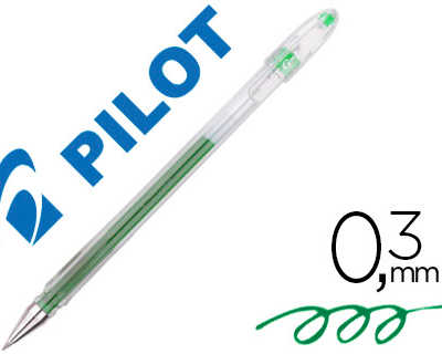 stylo-bille-pilot-g1-5-criture-fine-0-3mm-encre-gel-rechargeable-corps-translucide-couleur-vert