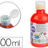 GOUACHE SCOLAIRE LIDERPAPEL LI QUIDE LAVABLE FERMETURE SÉCURITÉ BRILLANTE COLORIS ROUGE FLUORESCENT FLACON 300ML GOUACHE SCOLAIRE LIDERPAPEL LI QUIDE LAVABLE FERMETURE SÉCURITÉ BRILLANTE COLORIS ROUGE FLUORESCENT FLACON 300ML