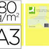 PAPIER COULEUR Q-CONNECT MULTI FONCTION A3 80G/M2 UNICOLORE JAUNE INTENSE RAMETTE 500 FEUILLES PAPIER COULEUR Q-CONNECT MULTI FONCTION A3 80G/M2 UNICOLORE JAUNE INTENSE RAMETTE 500 FEUILLES