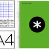 CAHIER SPIRALE LIDERPAPEL ANTA RTIK A4 240P 100G COUVERTURE REMBORDAE QUADRILLAGE 5MM 4 TROUS COIL-LOCK COLORIS VERT FLU CAHIER SPIRALE LIDERPAPEL ANTA RTIK A4 240P 100G COUVERTURE REMBORDAE QUADRILLAGE 5MM 4 TROUS COIL-LOCK COLORIS VERT FLU