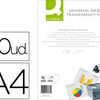 TRANSPARENT Q-CONNECT ACONOMIQ UE OHP IMPRIMANTE JET ENCRE FORMAT A4 BANDE DATACHABLE BOÎTE 50 UNITAS