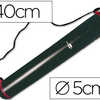 PORTE-PLANS LIDERPAPEL PLASTIQ UE BANDOULIÈRE 40CM DIAMÈTRE 5CM COLORIS NOIR PORTE-PLANS LIDERPAPEL PLASTIQ UE BANDOULIÈRE 40CM DIAMÈTRE 5CM COLORIS NOIR