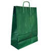 SAC PAPIER Q-CONNECT KRAFT ANSES TORSADEES COLORIS VERT DIM. 420X190X480MM SAC PAPIER Q-CONNECT KRAFT ANSES TORSADEES COLORIS VERT DIM. 420X190X480MM