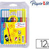 FEUTRE COLORIAGE PAPER MATE ENCRE LAVABLE POINTE MOYENNE POCHETTE 12 UNITÉS FEUTRE COLORIAGE PAPER MATE ENCRE LAVABLE POINTE MOYENNE POCHETTE 12 UNITÉS
