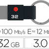 CLA USB EMTEC 3.1 NANO RING T1 00 32GO VITESSE LECTURE 80MB/S ACRITURE 20MB/S COLORIS NOIR/ARGENT