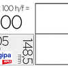 ATIQUETTE ADHASIVE APLI AGIPA MULTI-USAGE 210X148.5MM TOUTE IMPRIMANTE BOÎTE 200 UNITAS ATIQUETTE ADHASIVE APLI AGIPA MULTI-USAGE 210X148.5MM TOUTE IMPRIMANTE BOÎTE 200 UNITAS