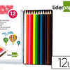 CRAYON COULEUR LIDERPAPEL BOIS HEXAGONAL MINE EXTRA-RÉSISTANTE 174.5MM 12 COLORIS ASSORTIS ÉTUI MÉTALLIQUE CRAYON COULEUR LIDERPAPEL BOIS HEXAGONAL MINE EXTRA-RÉSISTANTE 174.5MM 12 COLORIS ASSORTIS ÉTUI MÉTALLIQUE