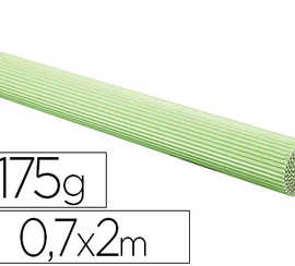 papier-cartonn-maildor-175g-m2-ondul-maxi-cannelure-unicolore-vert-rouleau-2x0-7m