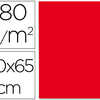 PAPIER CARTONNÉ LIDERPAPEL DES SIN TRAVAUX MANUELS 180G/M2 50X65CM UNICOLORE ROUGE PAPIER CARTONNÉ LIDERPAPEL DES SIN TRAVAUX MANUELS 180G/M2 50X65CM UNICOLORE ROUGE