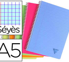 cahier-clairefontaine-linicolo-r-reliure-intagrale-assortiment-fresh-a5-14-8x21cm-100-pages-90g-sayes