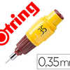 RECHARGE ROTRING STYLO TECHNIQ UE ROTRING ISOGRAPH GAINE MATAL 3/5MM TRAIT 0.35MM NORMES DIN 15 ET DIN 6776 RECHARGE ROTRING STYLO TECHNIQ UE ROTRING ISOGRAPH GAINE MATAL 3/5MM TRAIT 0.35MM NORMES DIN 15 ET DIN 6776