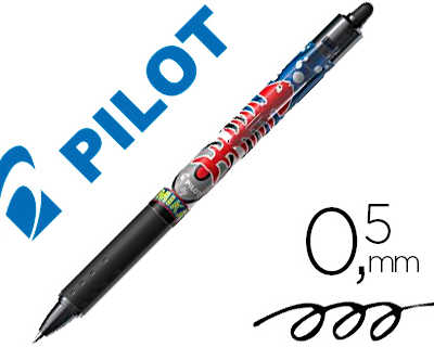 roller-pilot-frixion-ball-clicker-0-7-mika-dition-limit-e-poisson-criture-moyenne-0-5mm-encre-noire-effa-able