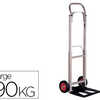 DIABLE PLIANT ALUMINIUM 1100X3 90X410MM PELLE ACIER ROUES CAOUTCHOUC CHARGE MAXIMALE 90KG POIDS 6.8KG DIABLE PLIANT ALUMINIUM 1100X3 90X410MM PELLE ACIER ROUES CAOUTCHOUC CHARGE MAXIMALE 90KG POIDS 6.8KG