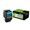 Lexmark 80C2HCE Toner Cyan Gamme Pro. 3K Lexmark 80C2HCE Toner Cyan Gamme Pro. 3K