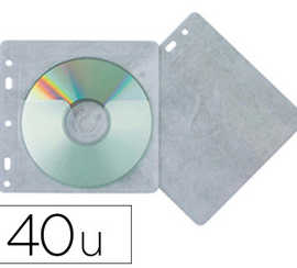 pochette-q-connect-polypropyl-ne-pour-cd-dvd-perfor-e-archivable-soudure-renforc-e-int-rieur-tissu-rabat-pack-40-unit-s