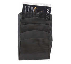 corbeille-murale-q-connect-5-c-ases-a4-vertical-prasentoir-matallique-315x93x440mm-coloris-noir