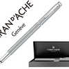 STYLO-PLUME CARAN D'ACHE PLAQU É PALLADIUM ECRIDOR CUBRIK HEXAGONAL CAPUCHON CLIP FLEXIBLE ÉCRITURE MOYENNE ÉTUI LUXE STYLO-PLUME CARAN D'ACHE PLAQU É PALLADIUM ECRIDOR CUBRIK HEXAGONAL CAPUCHON CLIP FLEXIBLE ÉCRITURE MOYENNE ÉTUI LUXE
