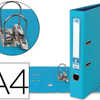 CLASSEUR LEVIER LIDERPAPEL A4 DOCUMENTA CARTON REMBORDA 1,9MM DOS 52MM RADO MATALLIQUE COLORIS BLEU CIEL CLASSEUR LEVIER LIDERPAPEL A4 DOCUMENTA CARTON REMBORDA 1,9MM DOS 52MM RADO MATALLIQUE COLORIS BLEU CIEL