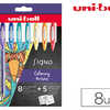 ROLLER UNIBALL SIGNO UM-120 ENCRE GEL ÉCRITURE MOYENNE COLORIS ROUGE BLEU VIOLET ET VERT KIT 8 UNITÉS ROLLER UNIBALL SIGNO UM-120 ENCRE GEL ÉCRITURE MOYENNE COLORIS ROUGE BLEU VIOLET ET VERT KIT 8 UNITÉS
