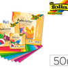 FEUILLE PAPIER FOLIA DOUBLE FACE 80G/M2 150X150MM 10 COULEURS ASSORTIES PAQUET 50 UNITÉS FEUILLE PAPIER FOLIA DOUBLE FACE 80G/M2 150X150MM 10 COULEURS ASSORTIES PAQUET 50 UNITÉS