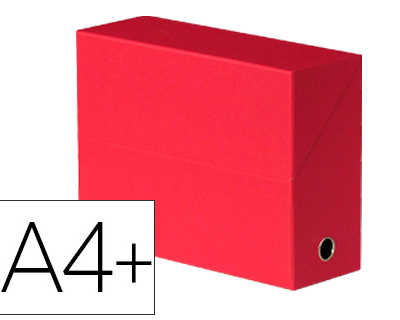 bo-te-transfert-fast-carton-to-ila-34x25-5cm-dos-12cm-oeillet-prahension-chroma-coloris-rouge