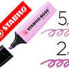 SURLIGNEUR STABILO BOSS PASTEL TRACA 2/5MM POINTE BISEAUTAE ENCRE UNIVERSELLE BASE EAU RASISTANTE LUMIERE BRUME LILAS