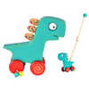 JEU DE DÉPLACEMENT EN BOIS FIESTA CRAFTS AVEC QUATRE ROUES ET MANCHE DÉMONTABLE DINOSAURE 10X28X34CM JEU DE DÉPLACEMENT EN BOIS FIESTA CRAFTS AVEC QUATRE ROUES ET MANCHE DÉMONTABLE DINOSAURE 10X28X34CM