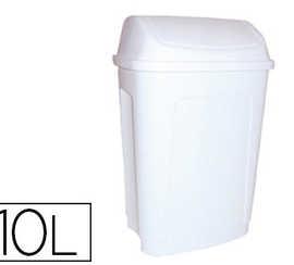 collecteur-plastique-polypropyl-ne-24-6x19-8x37-3cm-double-rebord-couvercle-flip-flap-large-angle-ouverture-10l