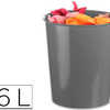 CORBEILLE APAPIER Q-CONNECT P LASTIQUE RASISTANT 16L 310X290MM COLORIS GRIS OPAQUE CORBEILLE APAPIER Q-CONNECT P LASTIQUE RASISTANT 16L 310X290MM COLORIS GRIS OPAQUE