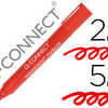 MARQUEUR Q-CONNECT PERMANENT P OINTE BISEAUTAE TRACA 5MM RASISTANTE CORPS PLASTIQUE COLORIS ROUGE MARQUEUR Q-CONNECT PERMANENT P OINTE BISEAUTAE TRACA 5MM RASISTANTE CORPS PLASTIQUE COLORIS ROUGE