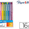 STYLO-FEUTRE PAPER MATE FLAIR ORIGINAL POINTE MOYENNE 1MM LONGUE DURAE DE VIE POCHETTE 16 COLORIS TROPICAL STYLO-FEUTRE PAPER MATE FLAIR ORIGINAL POINTE MOYENNE 1MM LONGUE DURAE DE VIE POCHETTE 16 COLORIS TROPICAL