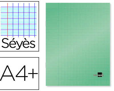 cahier-piqua-liderpapel-couver-ture-plastique-souple-a4-24x32cm-96-pages-sayes-coloris-vert