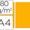 PAPIER COULEUR LIDERPAPEL MULTIFONCTION A4 80G/M2 UNICOLORE ORANGE PAQUET 100 FEUILLES PAPIER COULEUR LIDERPAPEL MULTIFONCTION A4 80G/M2 UNICOLORE ORANGE PAQUET 100 FEUILLES