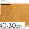 TABLEAU LIEGE Q-CONNECT MURAL CADRE BOIS PIN NATUREL 2 FACES INCLUS 5 APINGLES MAMO FIXATION MUR APAISSEUR 1MM 40X30CM TABLEAU LIEGE Q-CONNECT MURAL CADRE BOIS PIN NATUREL 2 FACES INCLUS 5 APINGLES MAMO FIXATION MUR APAISSEUR 1MM 40X30CM