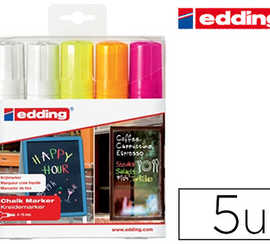 marqueur-edding-craie-liquide-e4090-fen-tre-ardoise-verre-pointe-biseautae-traca-4-15mm-assortis-fluor-pochette-5-unitas