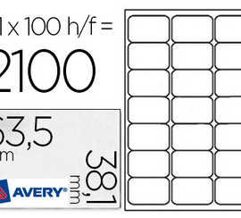 tiquette-adh-sive-avery-63-5x-38-1mm-v-lin-extra-blanc-jet-d-encre-s-chage-rapide-bo-te-2100-unit-s