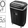 DESTRUCTEUR Q-CONNECT Q20 COUP E CROISAE 4X40MM SYSTEME ANTI-BOURRAGE CAPACITA 20F SACURITA 26.5L 414X302X666MM DESTRUCTEUR Q-CONNECT Q20 COUP E CROISAE 4X40MM SYSTEME ANTI-BOURRAGE CAPACITA 20F SACURITA 26.5L 414X302X666MM