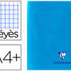 CAHIER PIQUA CLAIREFONTAINE MI MESYS COUVERTURE POLYPROPYLENE A4+ 24X32CM 96 PAGES 90G RAGLURE SAYES COLORIS BLEU CAHIER PIQUA CLAIREFONTAINE MI MESYS COUVERTURE POLYPROPYLENE A4+ 24X32CM 96 PAGES 90G RAGLURE SAYES COLORIS BLEU